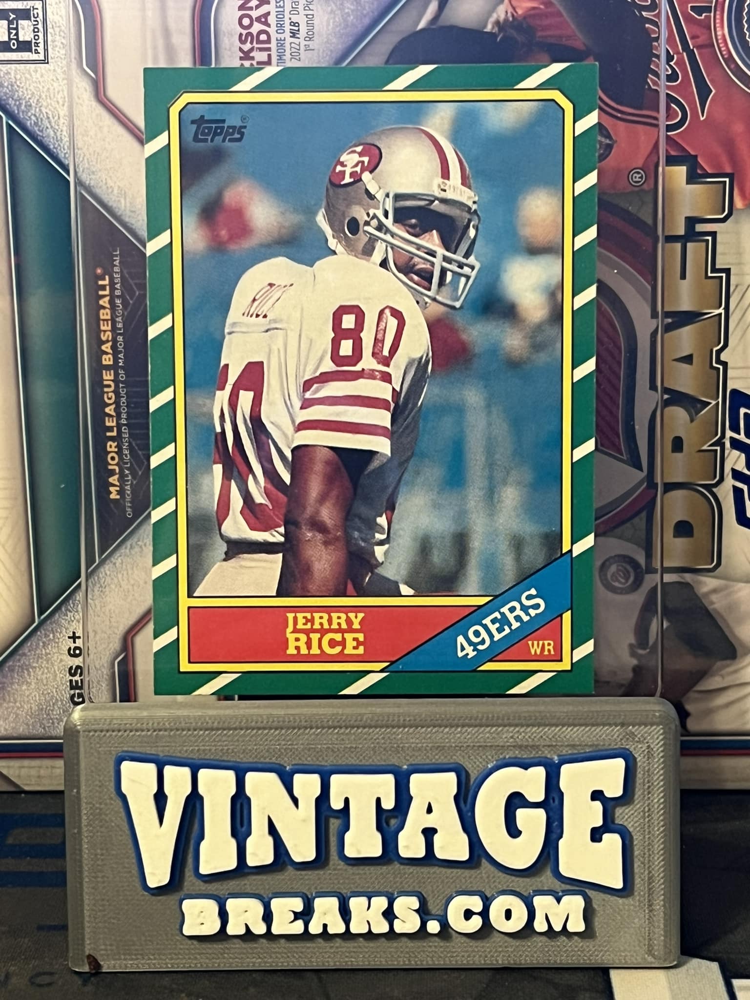 Jerry outlets Rice Rookie Card